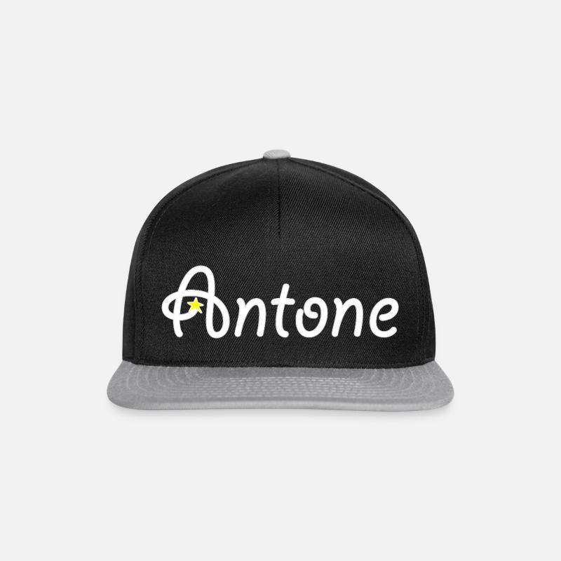 Antone - Snapback Cap - Schwarz/Grau