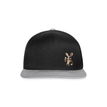 Hasi - Snapback Cap - Schwarz/Grau - Vorne