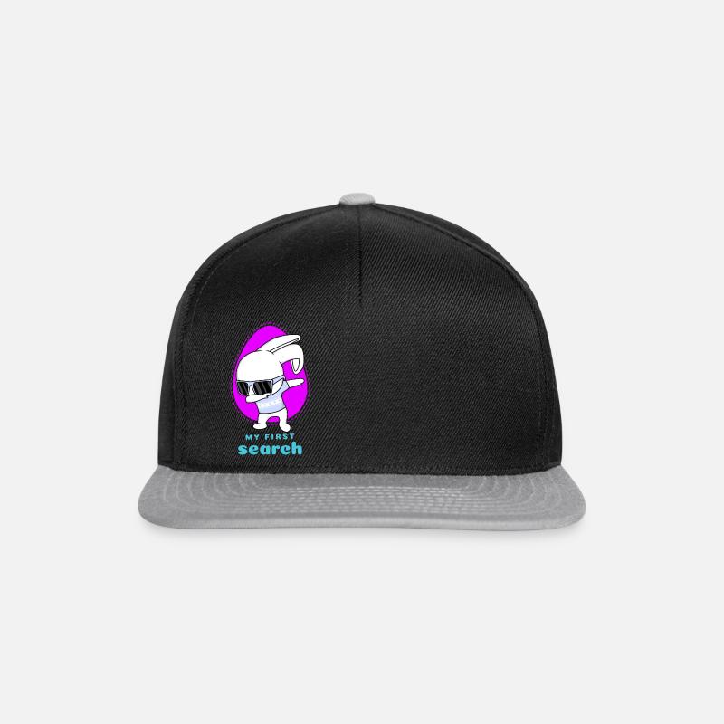 Happy Easter - Snapback Cap - black/grey