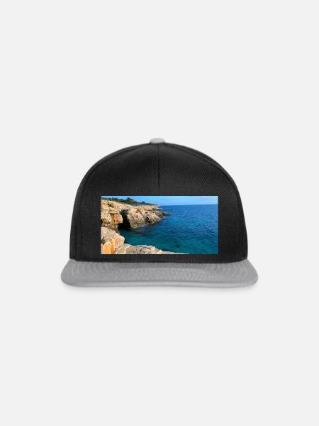 Kap Kamenjak - Snapback Cap - Schwarz/Grau