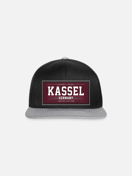 Kassel - Snapback Cap - Schwarz/Grau