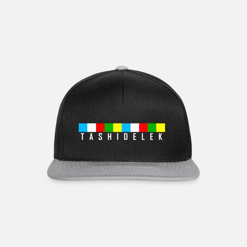 TASHI DELEK - Snapback Cap - Schwarz/Grau