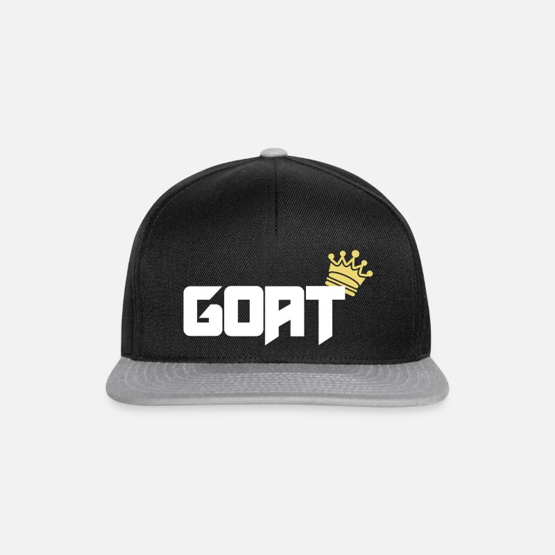 GOAT - Snapback Cap - Schwarz/Grau