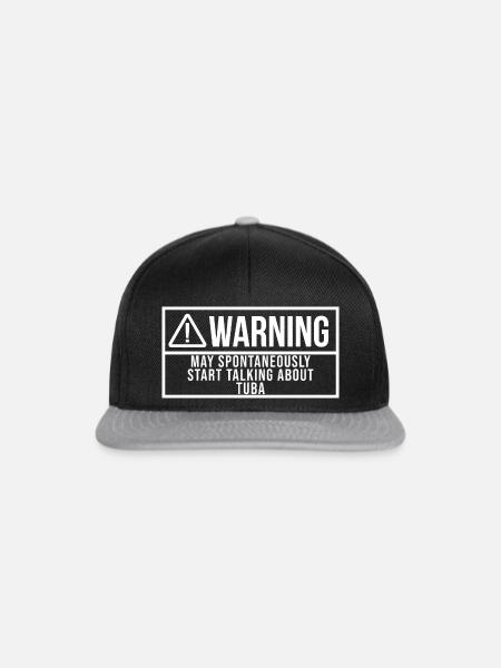 Tuba Tuba Tuba - Snapback Cap - Schwarz/Grau
