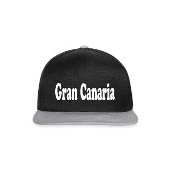 Gran Canaria - Snapback Cap - Schwarz/Grau - Vorne