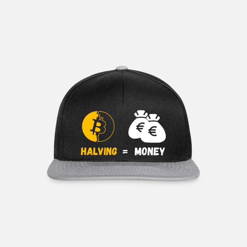 BTC Halving - Snapback Cap - black/grey