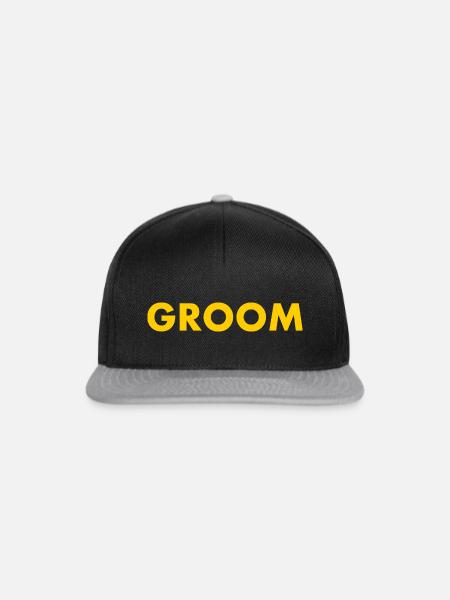 Groom - Snapback Cap - Schwarz/Grau