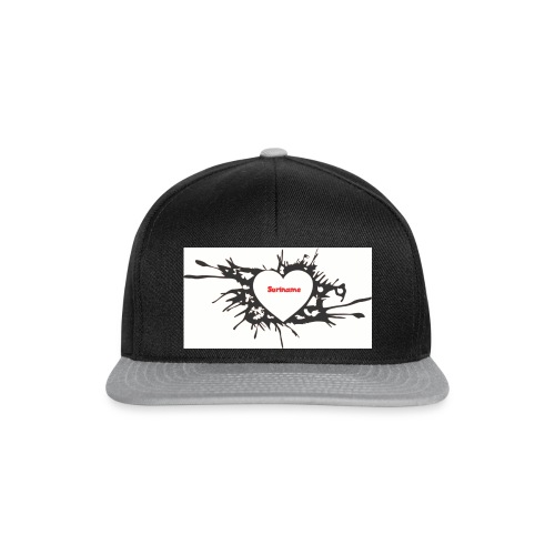suriname heart - Snapback cap