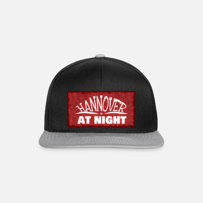 Hannover - Snapback Cap - Schwarz/Grau