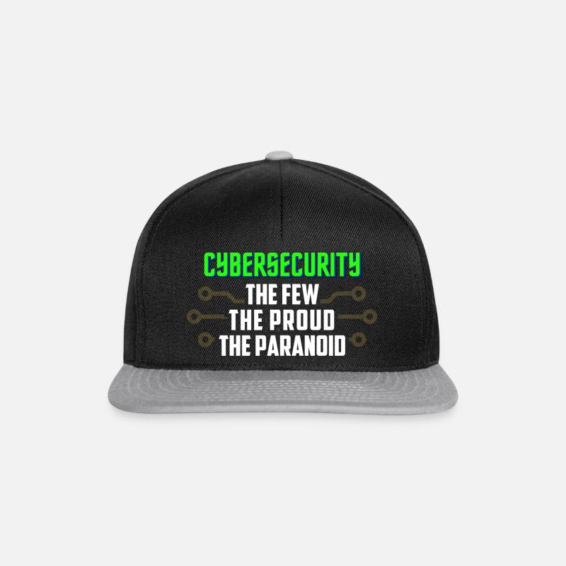 Cyber Security Expert - Snapback Cap - black/grey