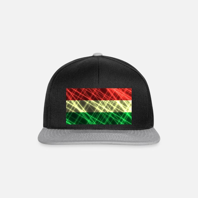Hungary - Snapback Cap - black/grey