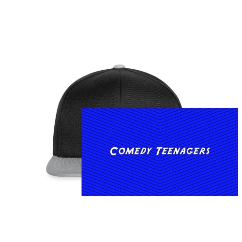 Dark Blue Comedy Teenagers T Shirt - Snapbackkeps