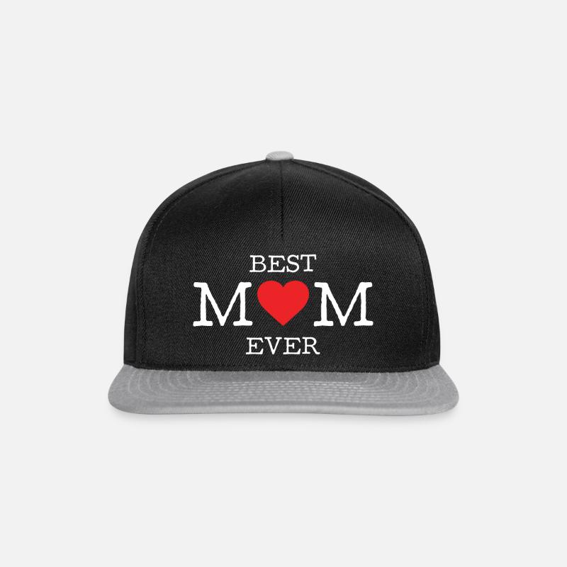 Die beste Mutter aller Zeiten - Snapback Cap - Schwarz/Grau