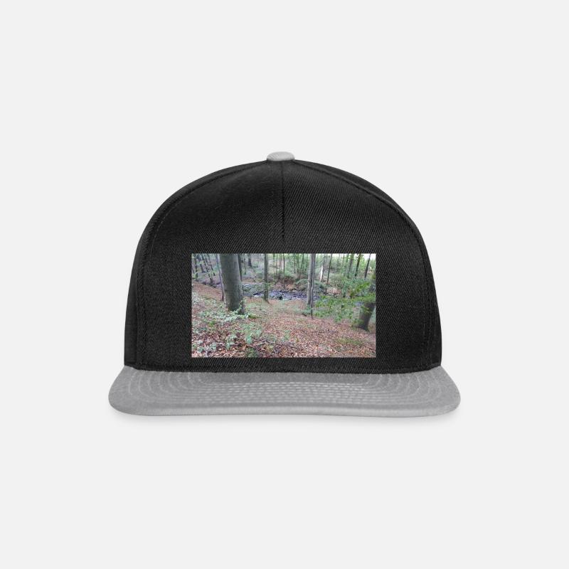 Nature 3 - Snapback Cap - black/grey