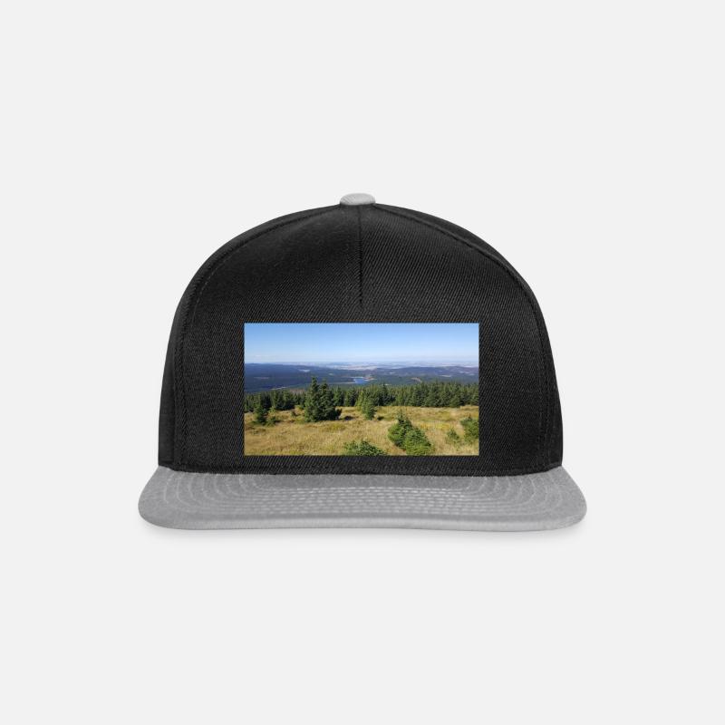 Natur - Snapback Cap - Schwarz/Grau