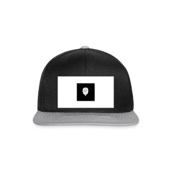Design ohne Titel - Snapback Cap - Schwarz/Grau - Vorne