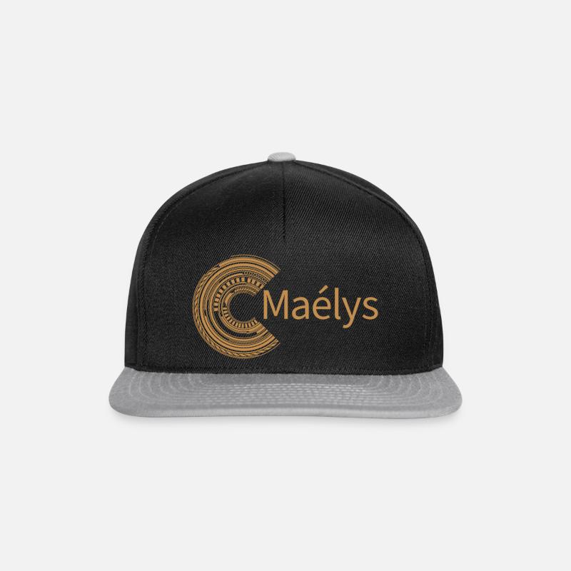 Für Maélys - Snapback Cap - Schwarz/Grau