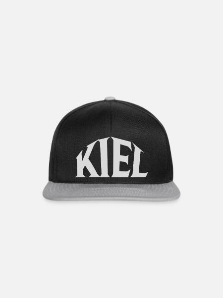 Kiel - Snapback Cap - Schwarz/Grau
