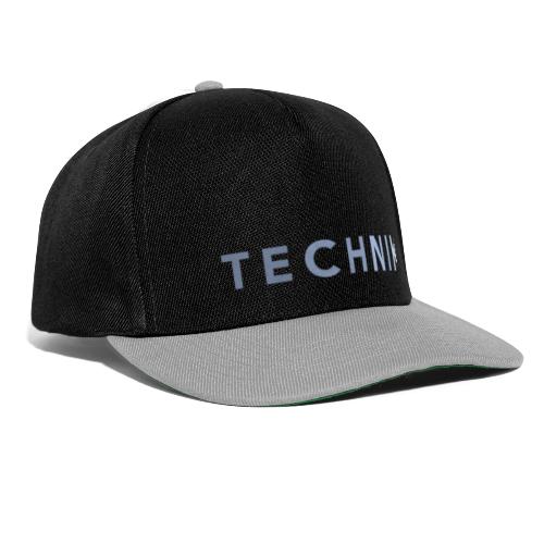Technikliebe-Schriftzug - Snapback Cap