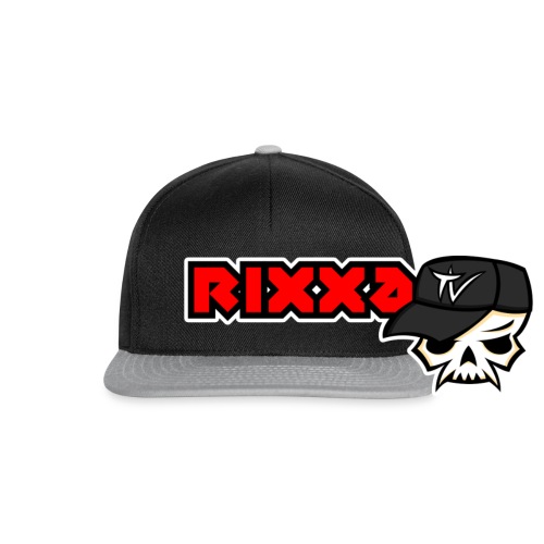 RixxaTV Logo NoBG - Snapback Cap