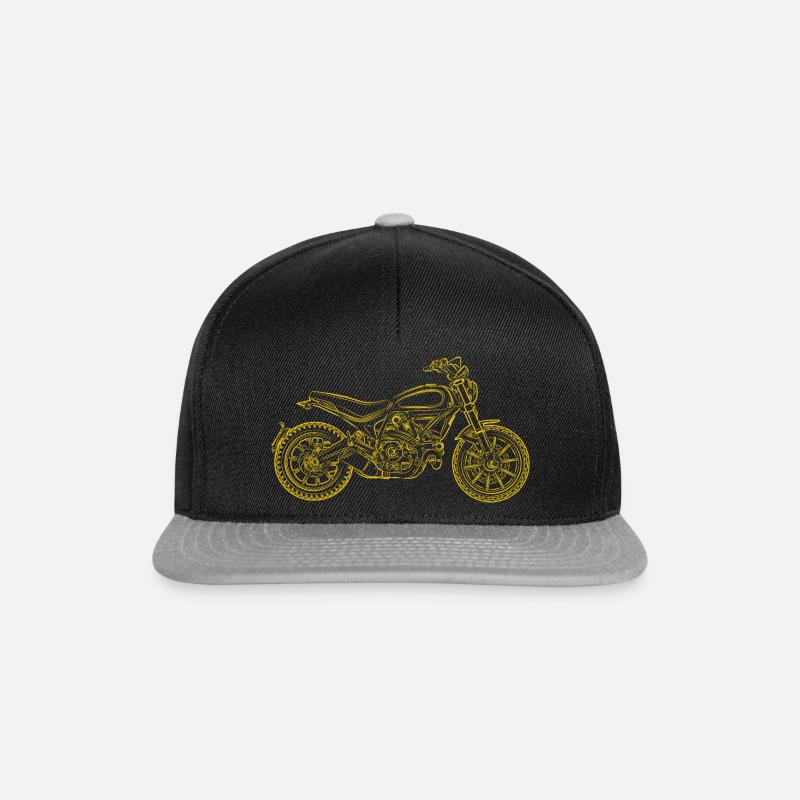 Scrambler - Snapback Cap - black/grey