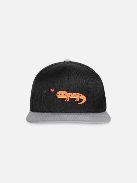 Süßer Molch - Snapback Cap - Schwarz/Grau