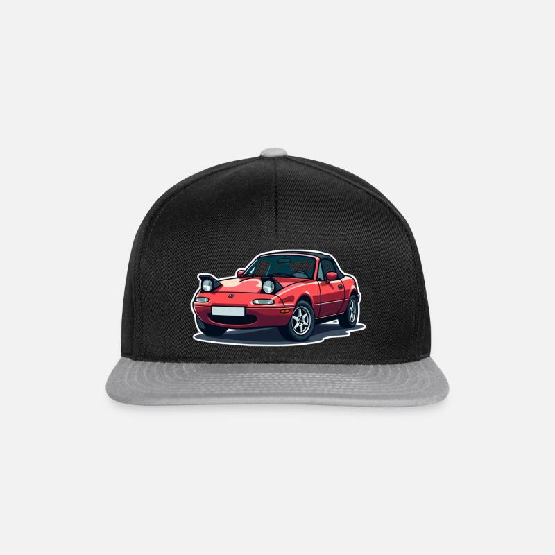 1990 Miata - Snapback Cap - black/grey