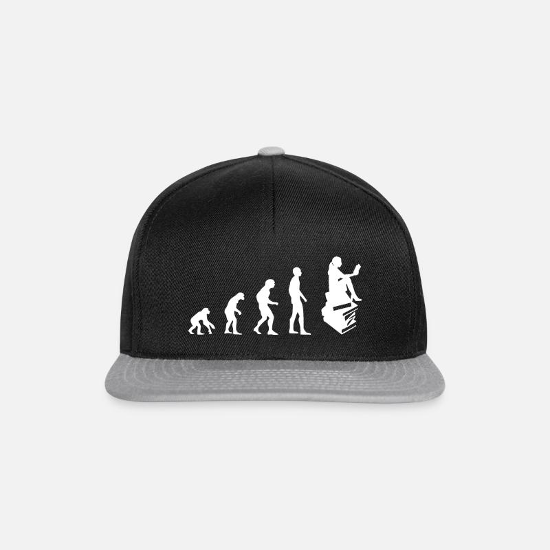 READ EVOLUTION T-SHIRT. - Snapback Cap - black/grey