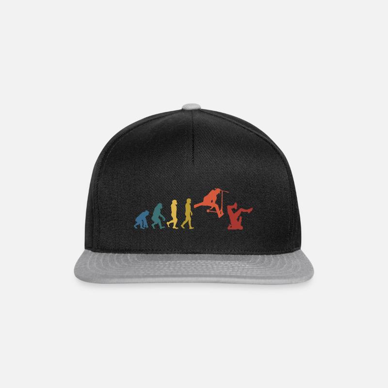 Scooter Evolution - Snapback Cap - Schwarz/Grau