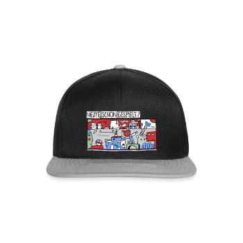 Game - Snapback Cap - black/grey - Front