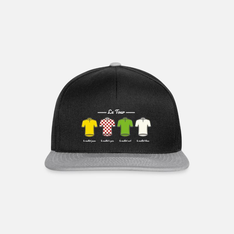 Maillots du - Casquette snapback - noir/gris