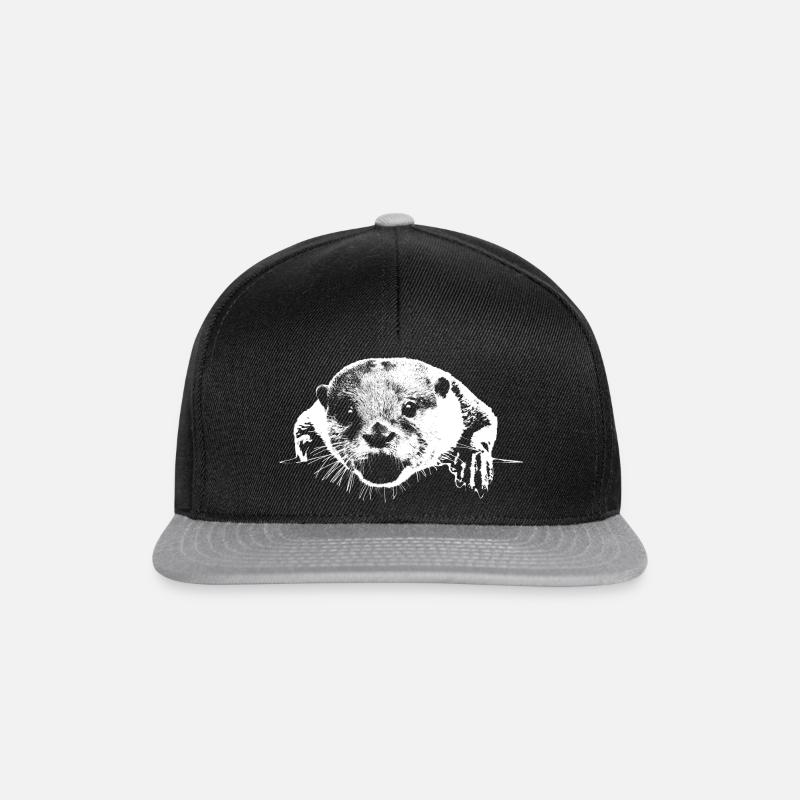 Otter - Snapback Cap - Schwarz/Grau
