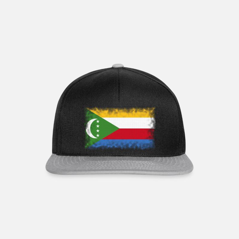 Comores - Casquette snapback - noir/gris