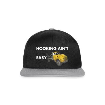Accrocher un opérateur de dépanneuse n’est pas facile - Casquette snapback - noir/gris - Devant