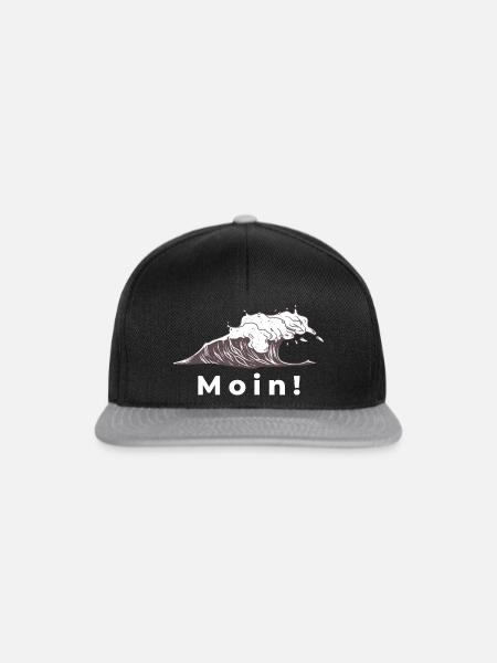 Moin - Snapback Cap - Schwarz/Grau