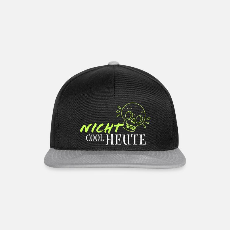 Nicht cool - Snapback Cap - Schwarz/Grau