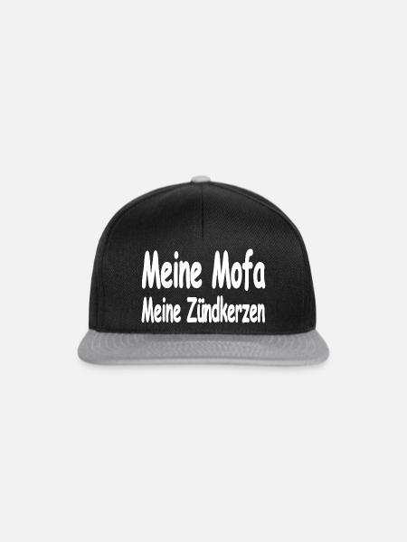 Mofa - Snapback Cap - Schwarz/Grau