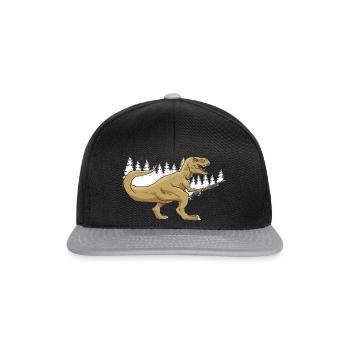 Funny Duck Hunting Design Hunters Hunting Ducks Design - Snapback Cap - black/grey - Front