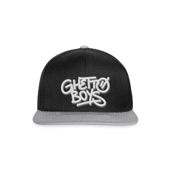 Ghetto Boys - Snapback Cap - Schwarz/Grau - Vorne