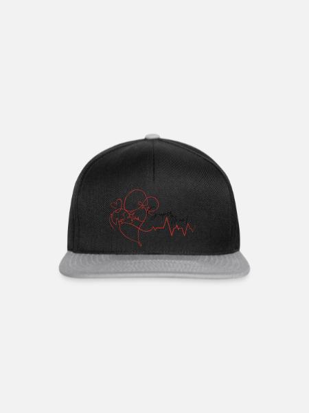 Super Mama - Snapback Cap - Schwarz/Grau