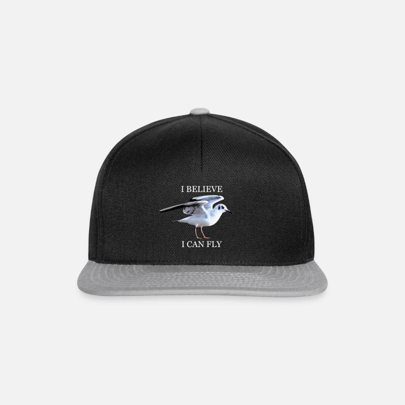 I BELIEVE I CAN FLY - Casquette snapback - noir/gris