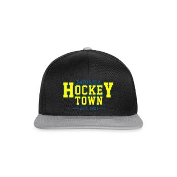 Davos - Snapback Cap - Schwarz/Grau - Vorne