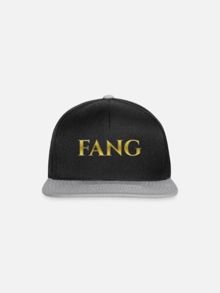 Fang - Snapback Cap - Schwarz/Grau