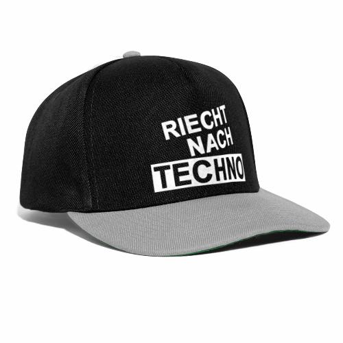 Riecht nach Techno - Snapback Cap