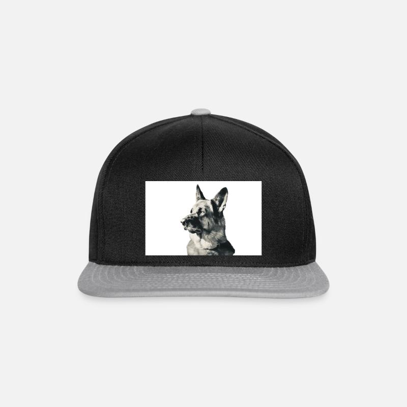 FFB68B5A 882A 4D0F BCD8 B64D423F9F49 - Casquette snapback - noir/gris