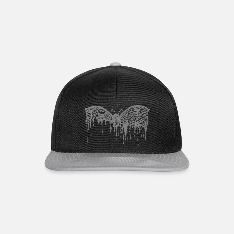 Moth - Snapback Cap - black/grey