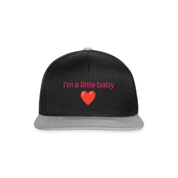 Baby - Snapback Cap - black/grey - Front