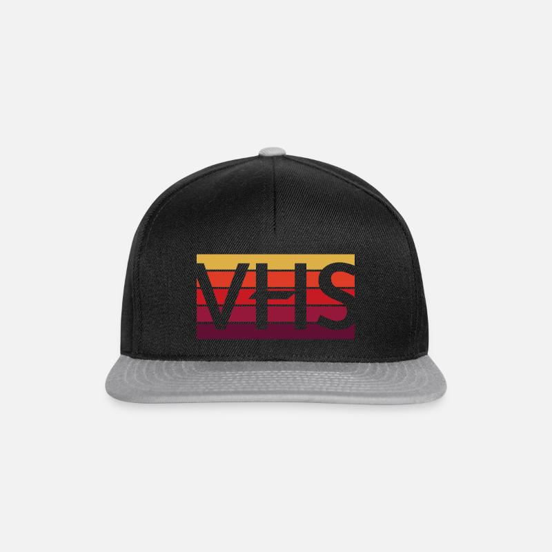 VHS VIDEO CASSETTE - Casquette snapback - noir/gris