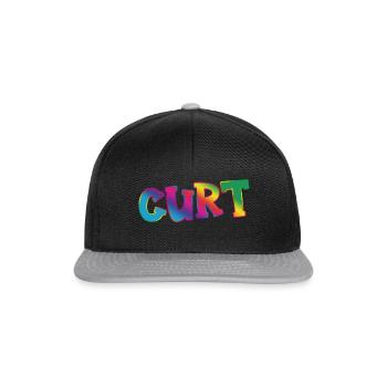Brusque - Casquette snapback - noir/gris - Devant