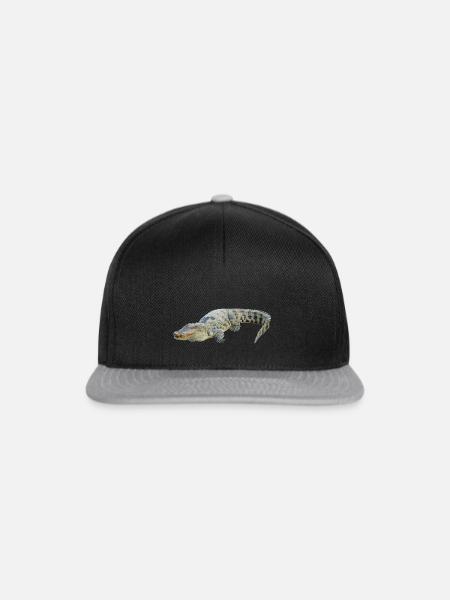 Aligator - Snapback Cap - Schwarz/Grau